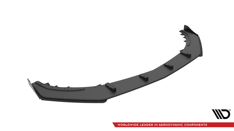 Maxton Design Street Pro Splitter + Flaps + Flaps for Mercedes-Benz A 45 AMG Aero W176 Facelift