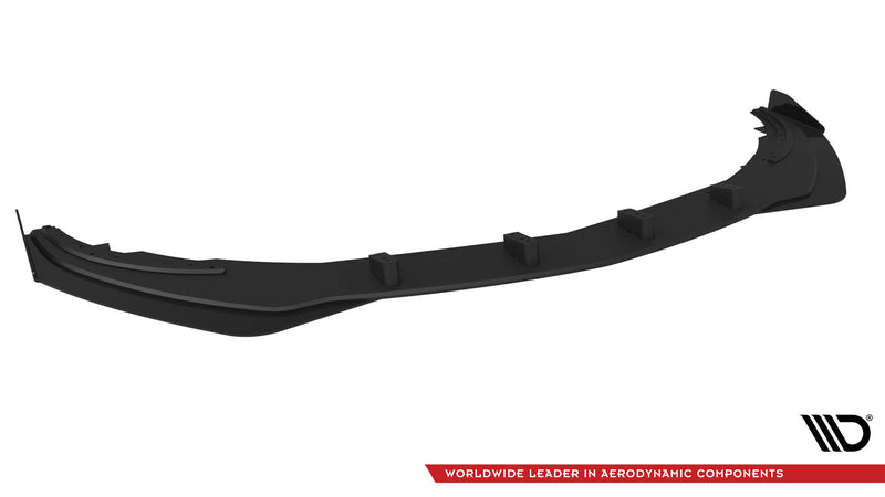 Maxton Design Street Pro Splitter + Flaps + Flaps for Mercedes-Benz A AMG-Line W176 Facelift
