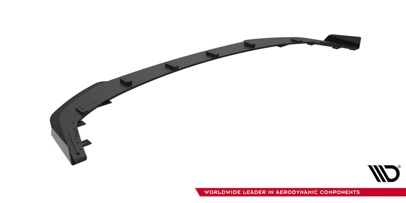 Maxton Design Street Pro Splitter + Flaps + Flaps for Mitsubishi Lancer EVO X