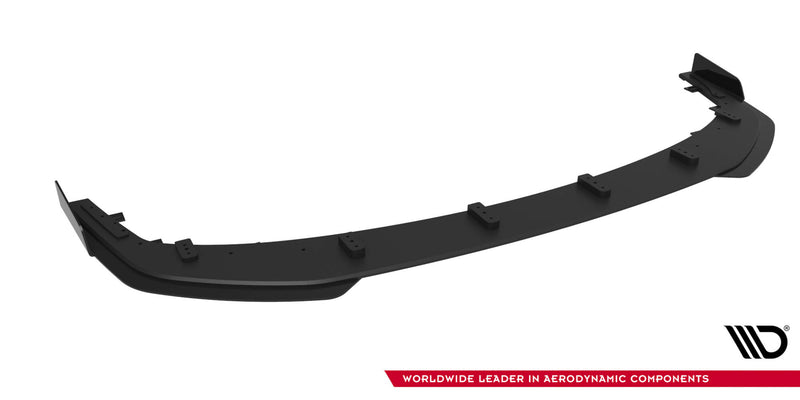 Maxton Design Street Pro Splitter + Flaps + Flaps for Mitsubishi Lancer EVO X
