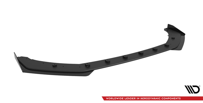 Maxton Design Street Pro Splitter + Flaps + Flaps for Peugeot 208 GT Mk2