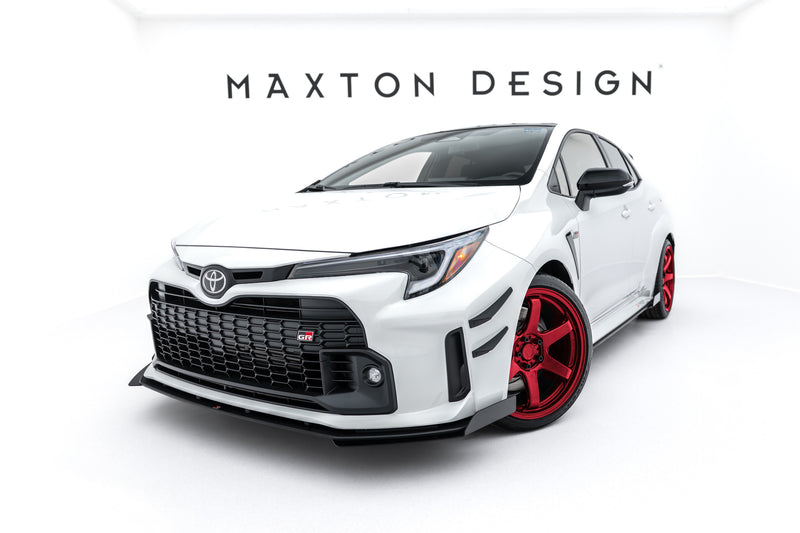 Maxton Design Street Pro Splitter + Flaps + Flaps for Toyota GR Corolla Mk12