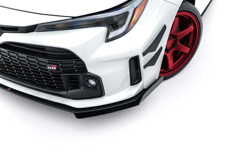 Maxton Design Street Pro Splitter + Flaps + Flaps for Toyota GR Corolla Mk12