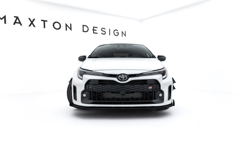 Maxton Design Street Pro Splitter + Flaps + Flaps for Toyota GR Corolla Mk12