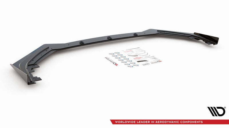Maxton Design Street Pro Splitter + Flaps Toyota GR Yaris Mk4