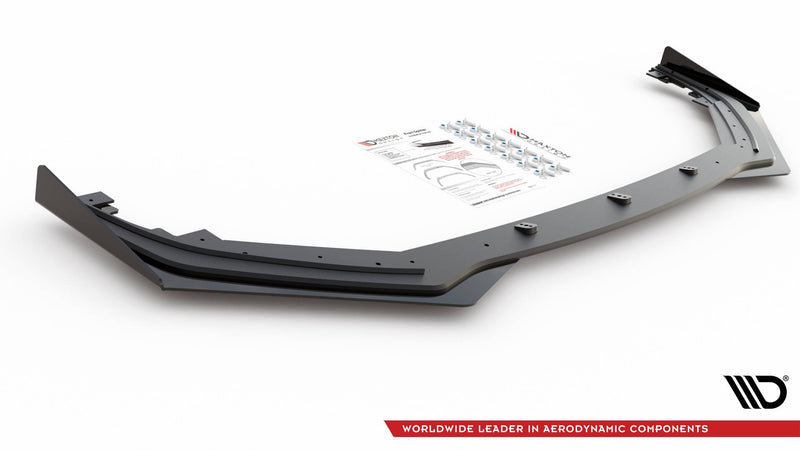 Maxton Design Street Pro Splitter + Flaps Toyota GR Yaris Mk4