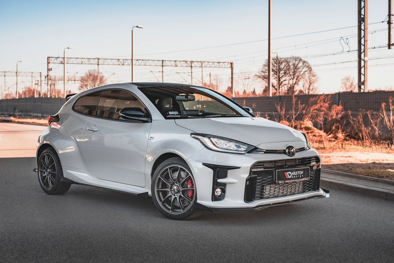 Maxton Design Street Pro Splitter + Flaps Toyota GR Yaris Mk4
