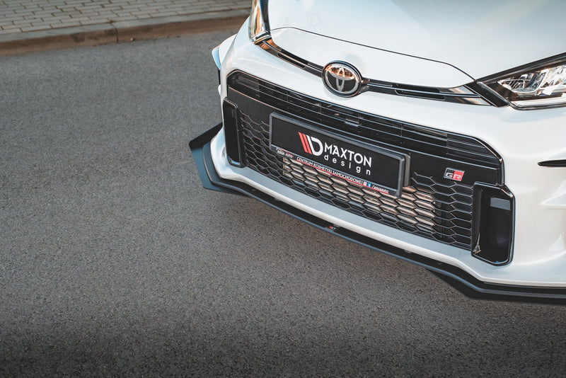 Maxton Design Street Pro Splitter + Flaps Toyota GR Yaris Mk4