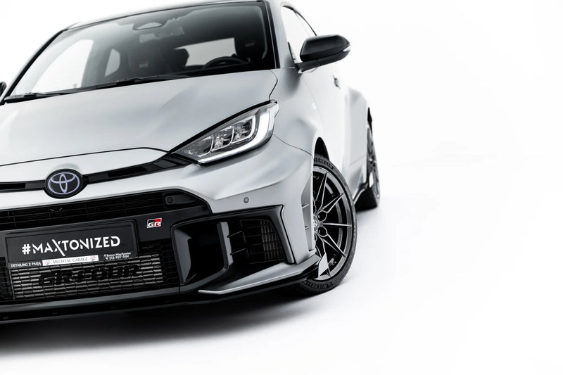 Maxton Design Street Pro Splitter + Flaps + Flaps Toyota GR Yaris Mk4 Facelift
