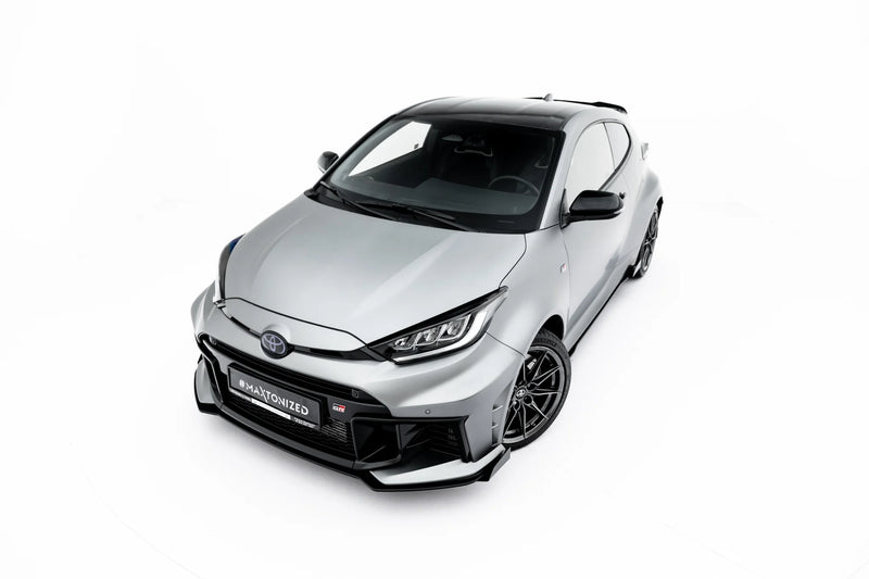Maxton Design Street Pro Splitter + Flaps + Flaps Toyota GR Yaris Mk4 Facelift