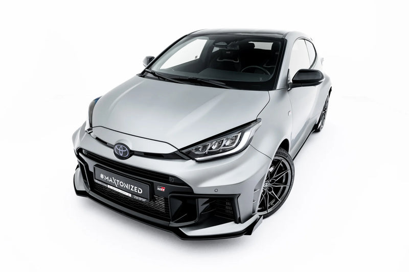 Maxton Design Street Pro Splitter + Flaps + Flaps Toyota GR Yaris Mk4 Facelift