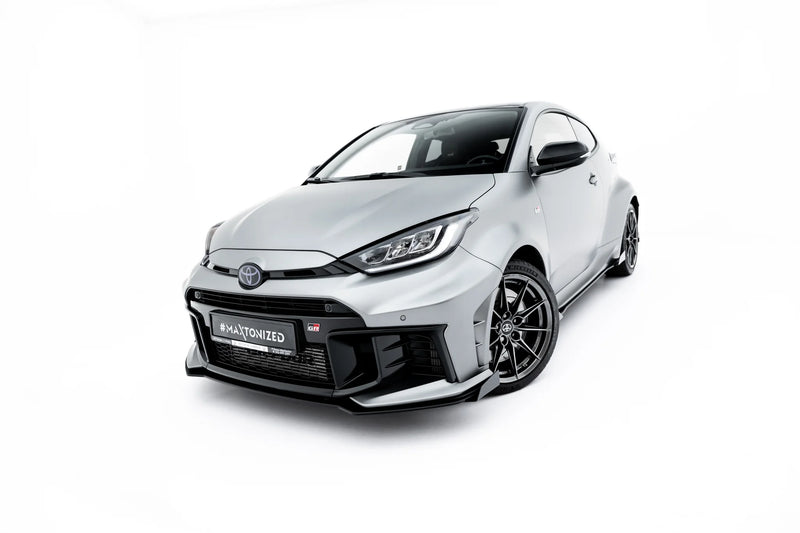 Maxton Design Street Pro Splitter + Flaps + Flaps Toyota GR Yaris Mk4 Facelift