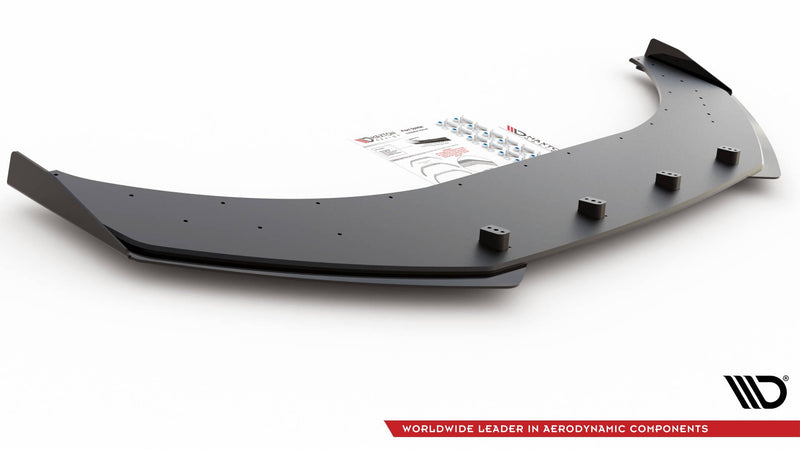 Maxton Design Street Pro Splitter + Flaps Volkswagen Arteon R-Line Sedan / Shooting Brake Mk1
