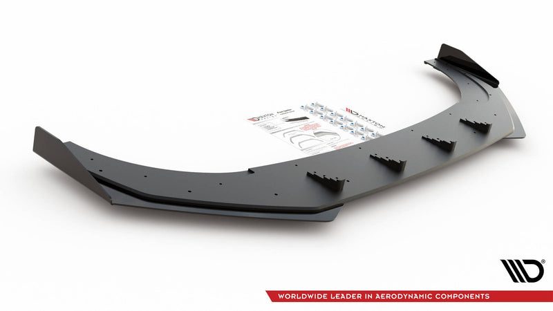 Maxton Design Street Pro Splitter + Flaps Volkswagen Golf GTI Clubsport Mk8