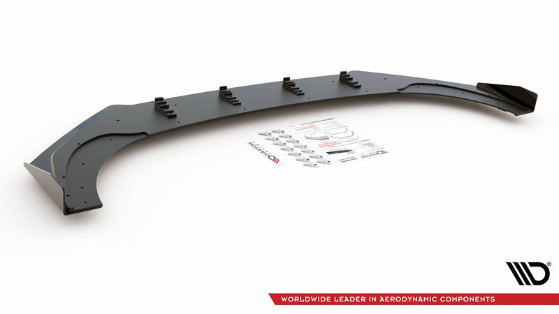 Maxton Design Street Pro Splitter + Flaps Volkswagen Golf GTI Clubsport Mk8