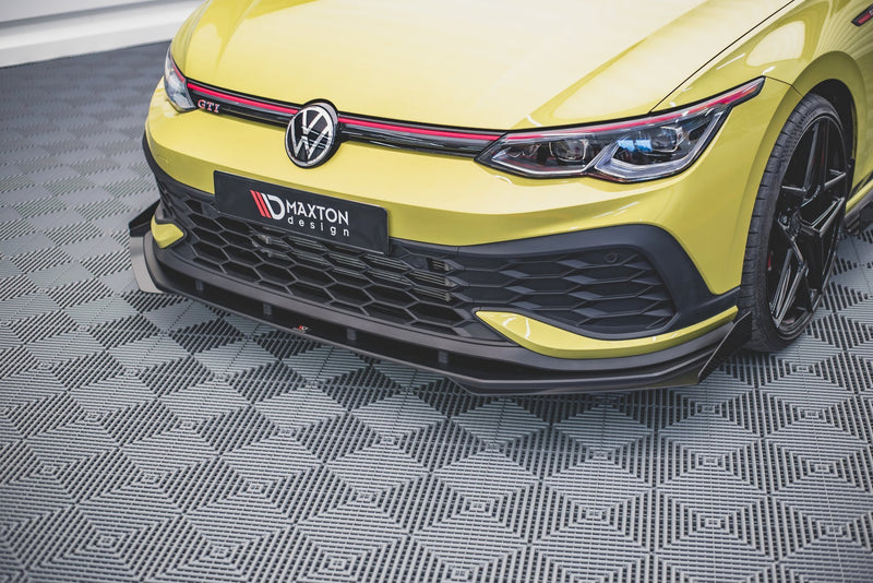 Maxton Design Street Pro Splitter + Flaps Volkswagen Golf GTI Clubsport Mk8