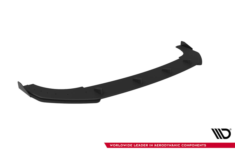 Maxton Design Street Pro Splitter + Flaps + Flaps for Volkswagen Golf GTI Clubsport Mk8 Facelift