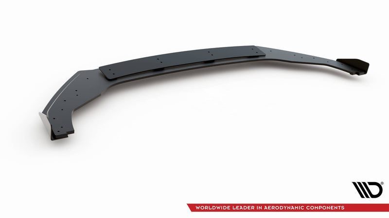 Maxton Design Street Pro Splitter + Flaps Volkswagen Golf R / R-Line Mk7 Facelift