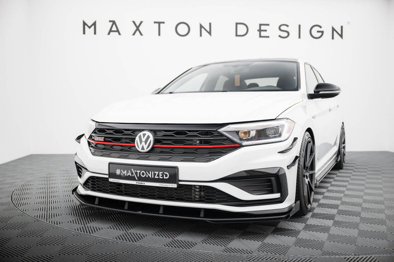 Maxton Design Street Pro Splitter + Flaps + Flaps for Ford Mustang GT Mk6