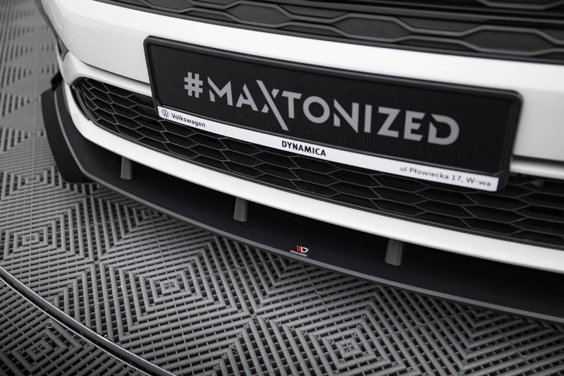 Maxton Design Street Pro Splitter + Flaps + Flaps for Ford Mustang GT Mk6