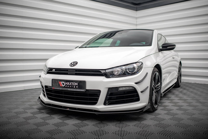 Maxton Design Street Pro Splitter + Flaps + Flaps Volkswagen Scirocco R Mk3