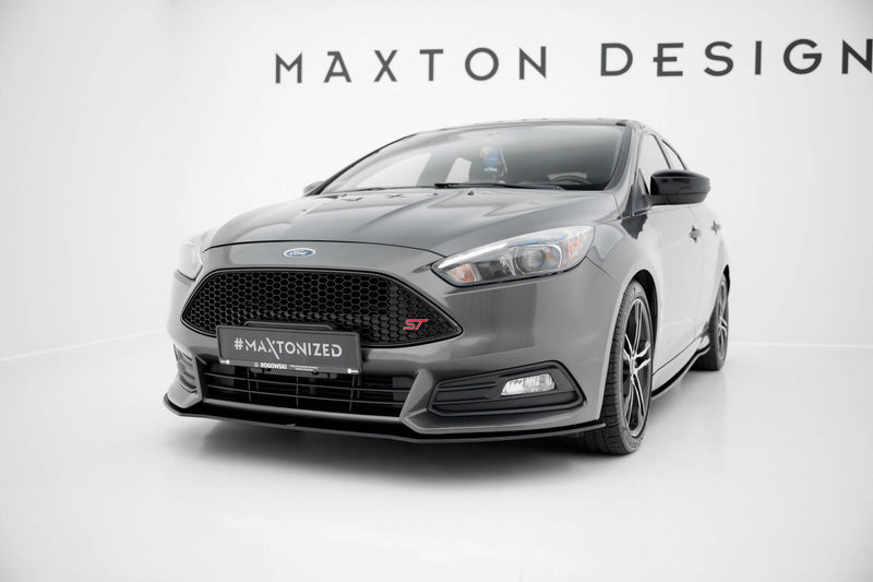 Maxton Design Street Pro Splitter Ford Focus ST Mk3 Facelift