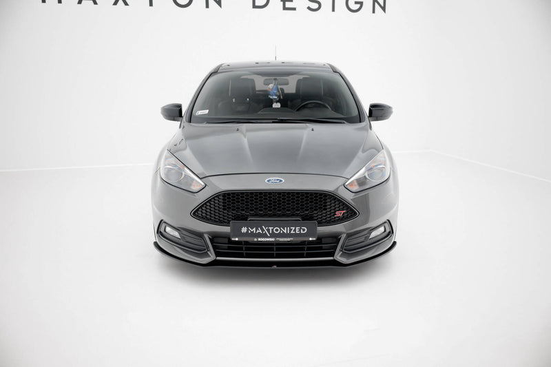 Maxton Design Street Pro Splitter Ford Focus ST Mk3 Facelift