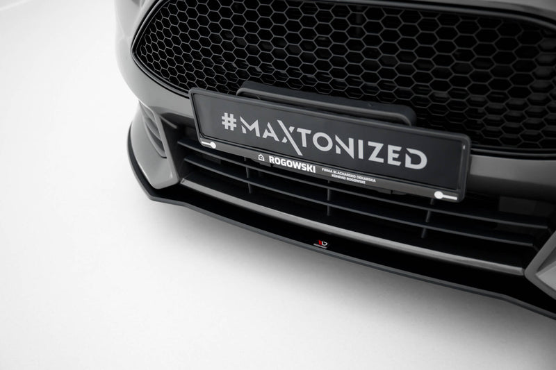 Maxton Design Street Pro Splitter Ford Focus ST Mk3 Facelift