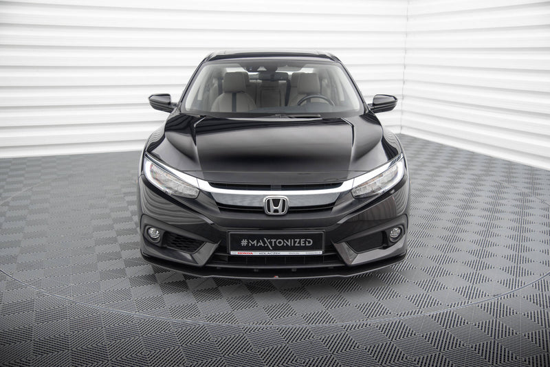 Maxton Design Street Pro Splitter for Honda Civic Sedan Mk10
