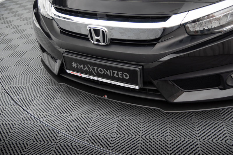 Maxton Design Street Pro Splitter for Honda Civic Sedan Mk10