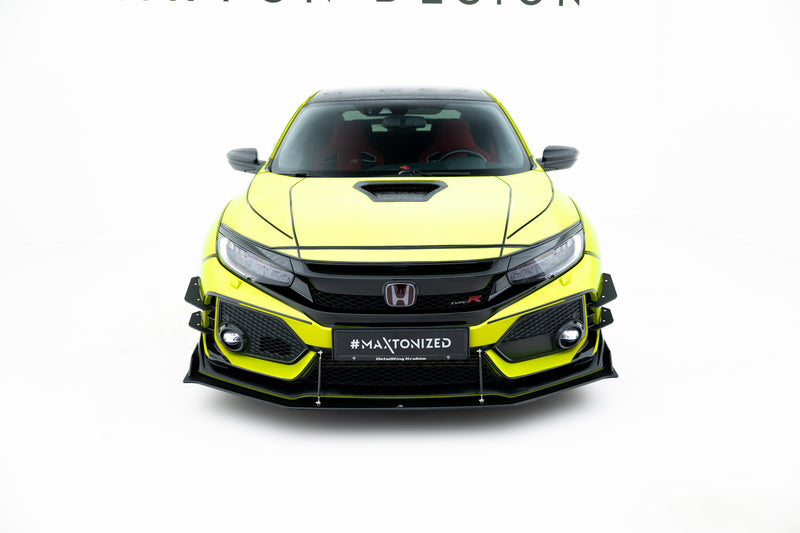 Maxton Design Street Pro Splitter Honda Civic Type R Mk10