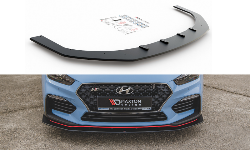 Maxton Design Street Pro Splitter Hyundai I30 N Mk3 Hatchback / Fastback