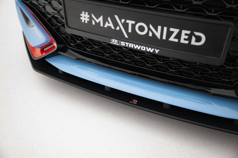 Maxton Design Street Pro Splitter for Hyundai Veloster N Mk2