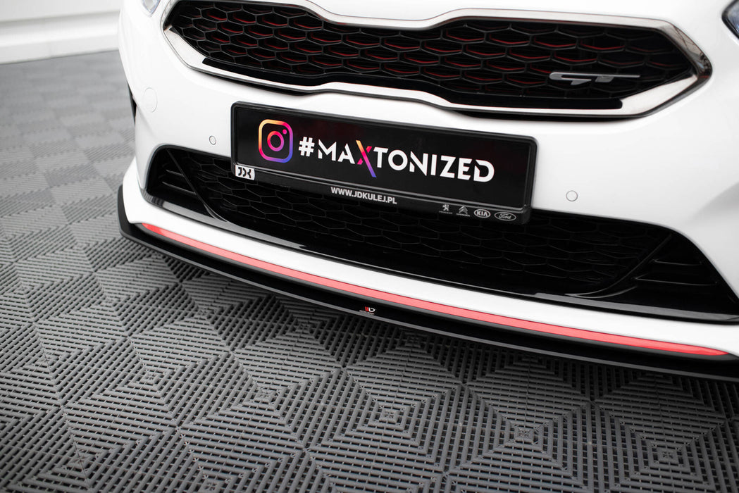 Maxton Design Street Pro Splitter Kia Ceed GT Mk3 / Proceed Mk1
