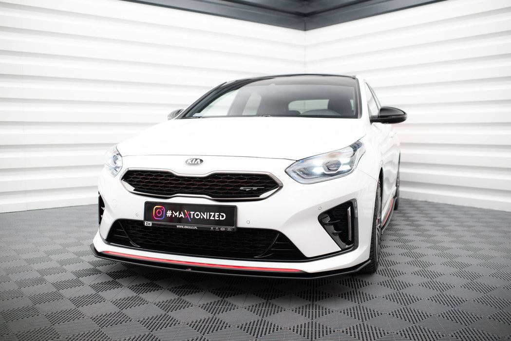 Maxton Design Street Pro Splitter Kia Ceed GT Mk3 / Proceed Mk1