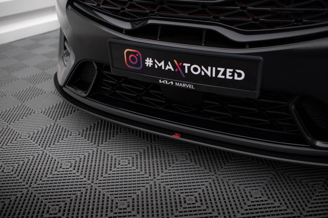 Maxton Design Street Pro Splitter Kia Proceed GT Mk3 Facelift / Ceed GT / GT - Line Mk1 Facelift