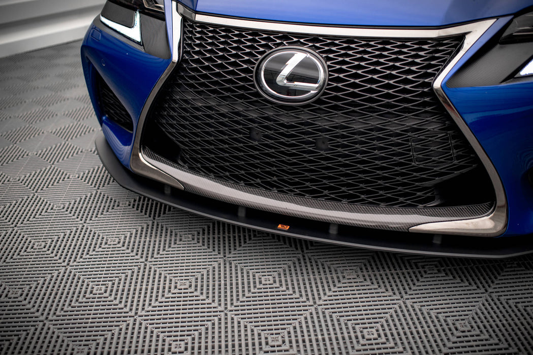 Maxton Design Street Pro Splitter Lexus GS F Mk4 Facelift