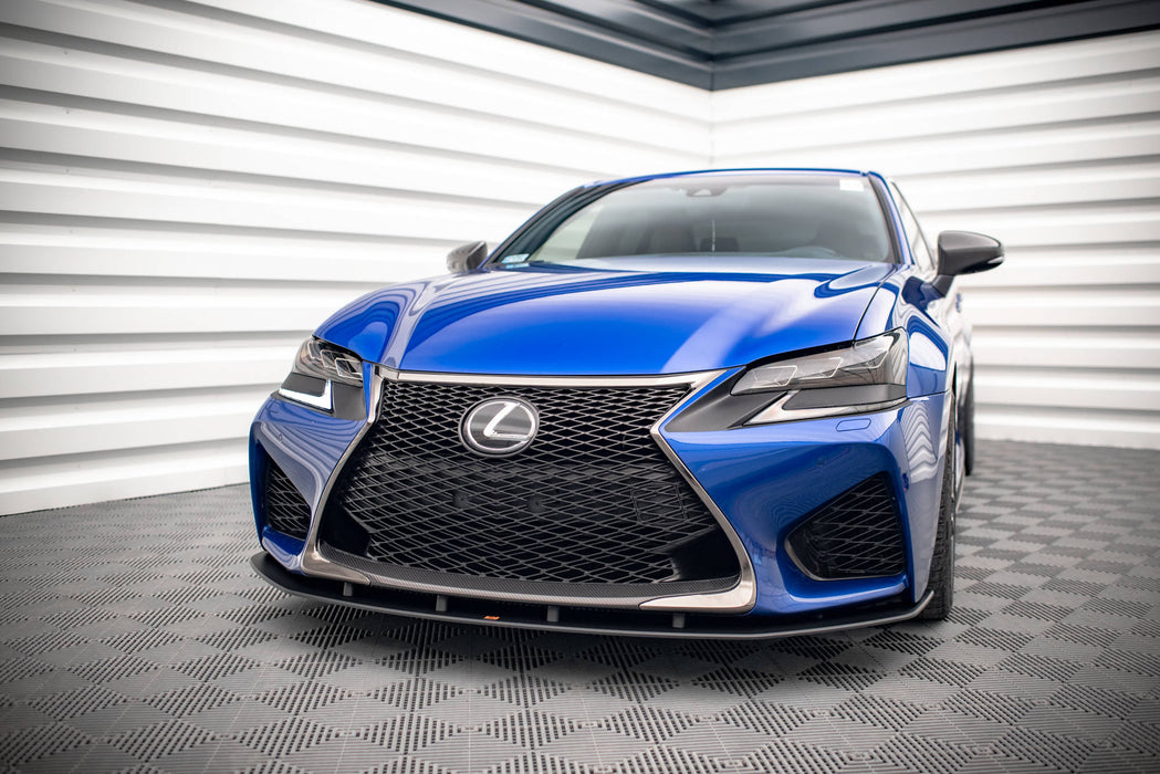 Maxton Design Street Pro Splitter Lexus GS F Mk4 Facelift