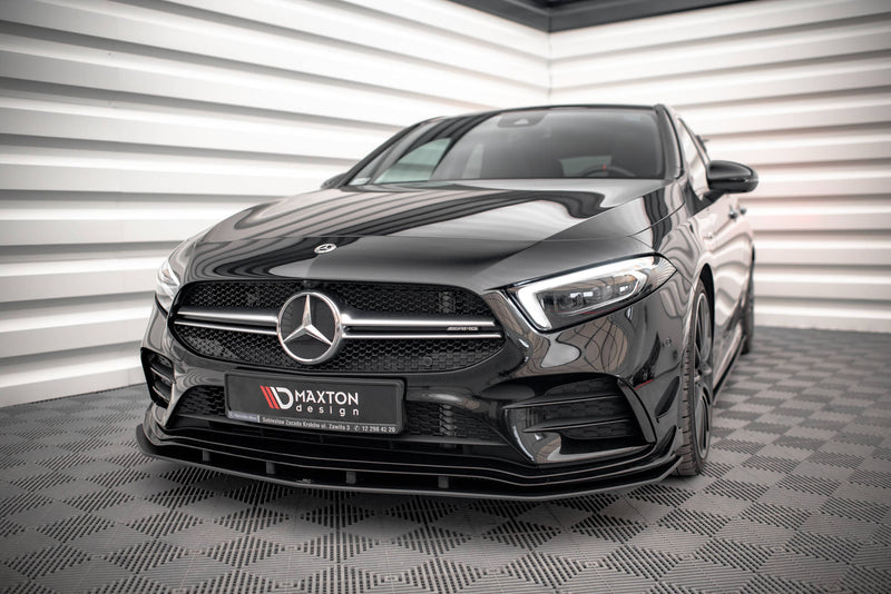 Maxton Design Street Pro Splitter Mercedes A35 AMG / AMG-Line Aero Pack W177