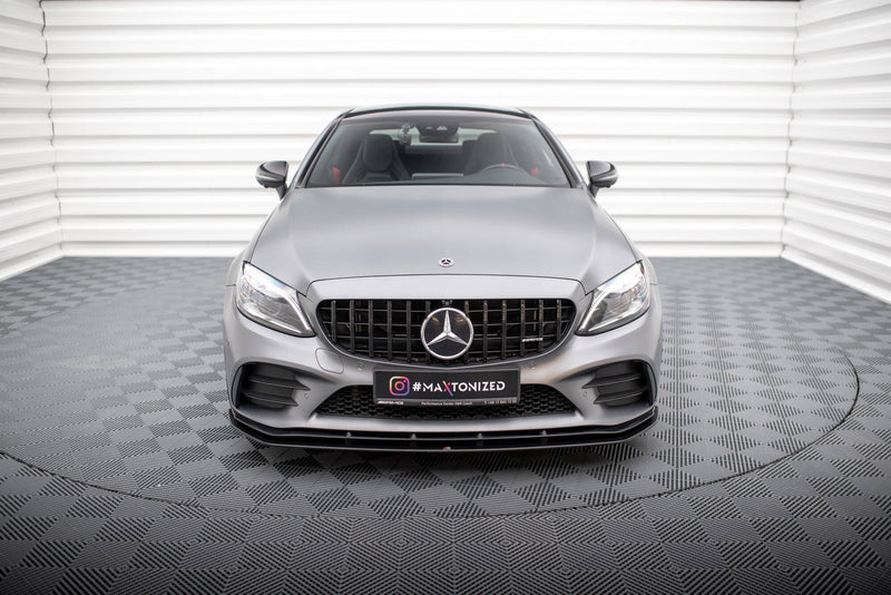 Maxton Design Street Pro Splitter Mercedes-AMG C43 Coupe / Cabrio C205  Facelift / A205 Facelift