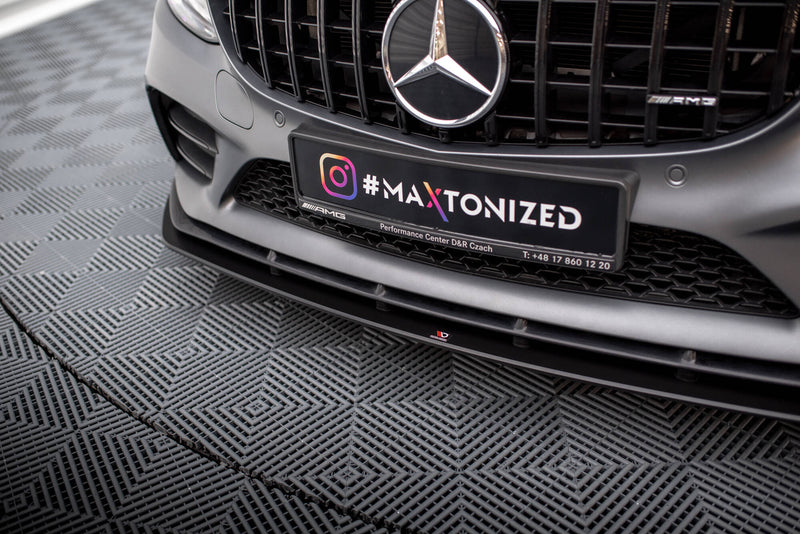 Maxton Design Street Pro Splitter Mercedes-AMG C43 Coupe / Cabrio C205  Facelift / A205 Facelift