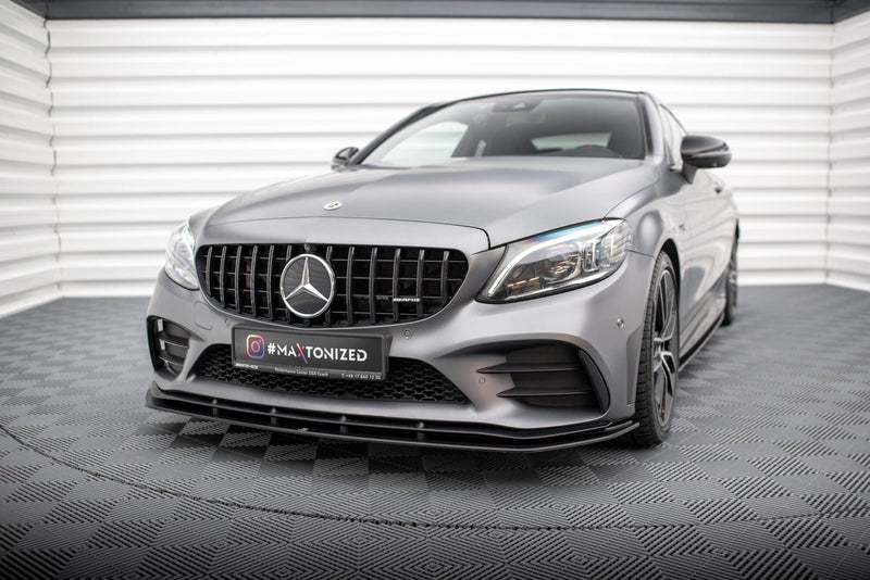 Maxton Design Street Pro Splitter Mercedes-AMG C43 Coupe / Cabrio C205  Facelift / A205 Facelift