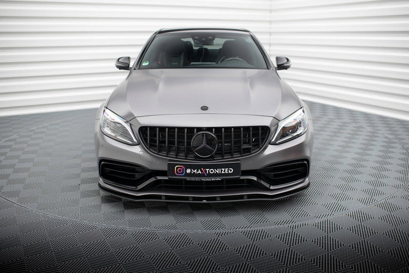 Maxton Design Street Pro Splitter Mercedes-AMG C63 Sedan / Estate W205 Facelift
