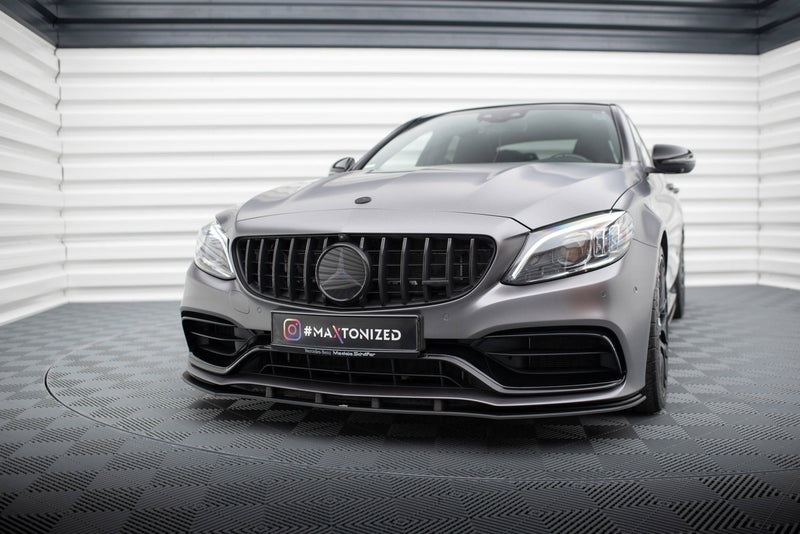 Maxton Design Street Pro Splitter Mercedes-AMG C63 Sedan / Estate W205 Facelift