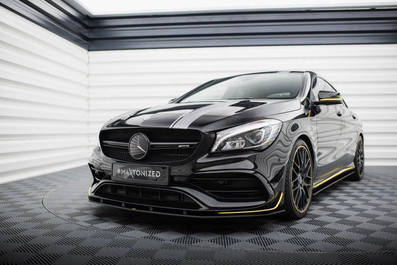 Maxton Design Street Pro Splitter for Mercedes-AMG CLA 45 Aero C117 Facelift