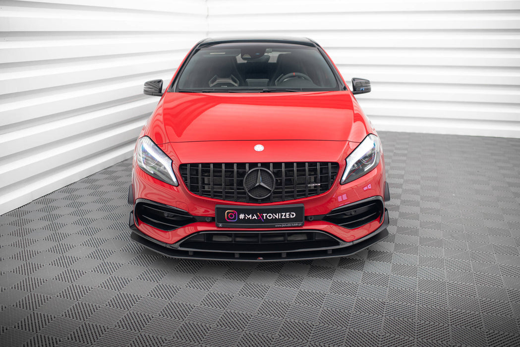 Maxton Design Street Pro Splitter Mercedes-Benz A 45 AMG Aero W176 Facelift