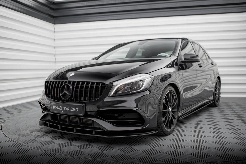 Maxton Design Street Pro Splitter Mercedes-Benz A AMG-Line W176 Facelift