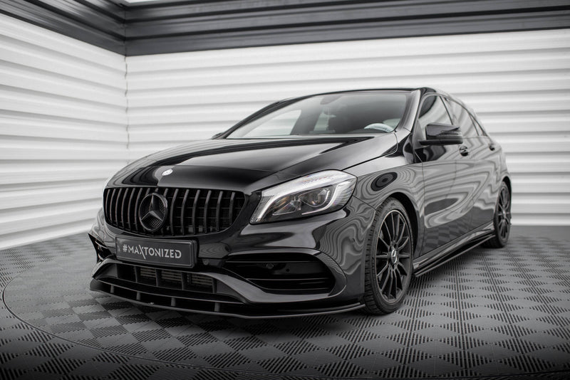 Maxton Design Street Pro Splitter Mercedes-Benz A AMG-Line W176 Facelift