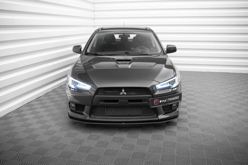 Maxton Design Street Pro Splitter for Mitsubishi Lancer EVO X