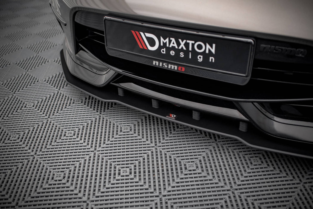 Maxton Design Street Pro Splitter Nissan 370Z Nismo Facelift